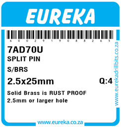 7AD70 - Split Pin -7AD70_Label_T